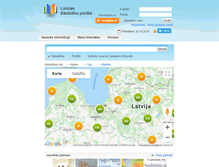 Tablet Screenshot of biblioteka.lv