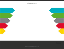 Tablet Screenshot of biblioteka.cc